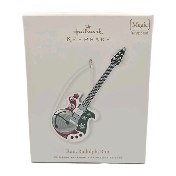 2010 Hallmark Ornament Chuck Berry “Run, Rudolph, Run” Magic U12 - Picture 4 of 5